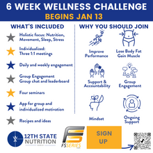 12th State Nutrition 6-week Wellness Challenge-January 2025