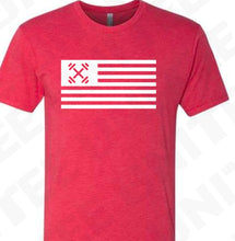 Flag tee and crop