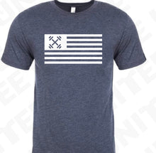 Flag tee and crop