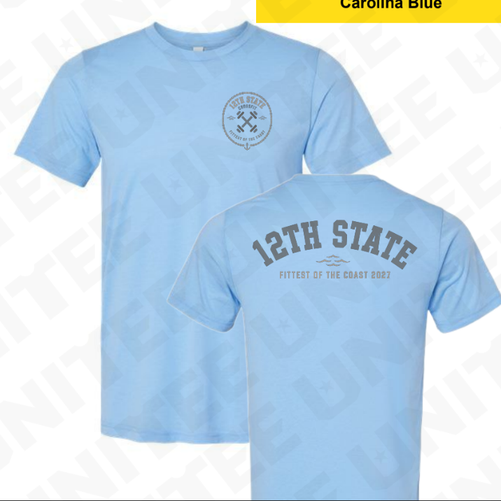Fittest Of The Coast - Carolina Blue